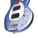 Sterling by Music Man StingRay Ray4 HH Lake Blue Metallic Bass Guitar