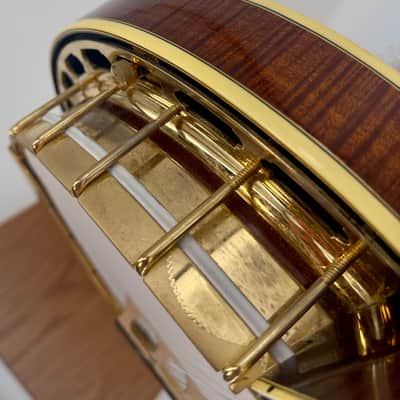 1992 Gibson Earl Scruggs Golden Deluxe 5-String Banjo, Curly Maple, Greg Rich Era image 5