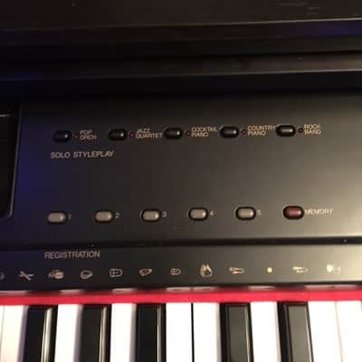 YAMAHA CLAVINOVA CVP-70 LATE 80'S TO EARLY 90'S EBONY EXCELLENT PURCHASED NEW ONE OWNER RARELY PLAY image 11