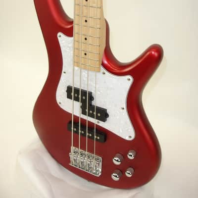 Ibanez Mezzo SRMD200 4-String Bass Guitar, Candy Apple Matte image 3