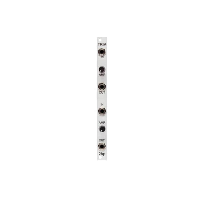 2hp TRIM Eurorack Attenuator Module (Silver) image 1