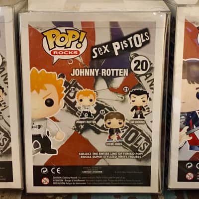 Funko POP Sex Pistols Set Johnny Rotten, Sid Vicious and Steve Jones Rare image 3