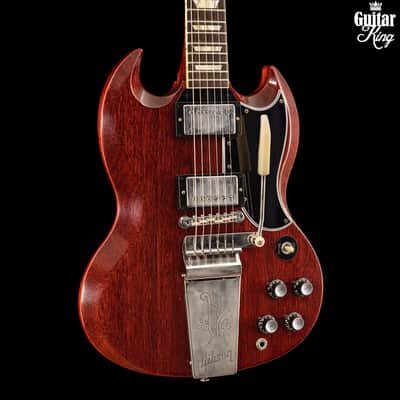 Gibson Custom Murphy Lab 1964 SG Standard Reissue w/ Maestro Ultra Light Aged Cherry Red image 1