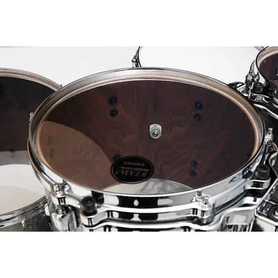 Immagine Tama Starclassic Walnut/Birch 4pc Drum Set Smoked Silver Sparkle - 5