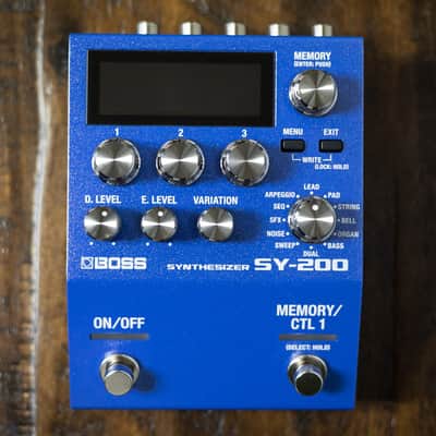 Boss SY-200 Synthesizer Guitar Effects Pedal image 2