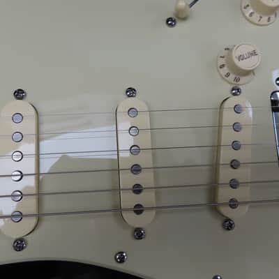 2007 Fender American Deluxe Strat®, "Soft" V Neck, Maple Fingerboard, SCN, Black 2007 - Black image 3
