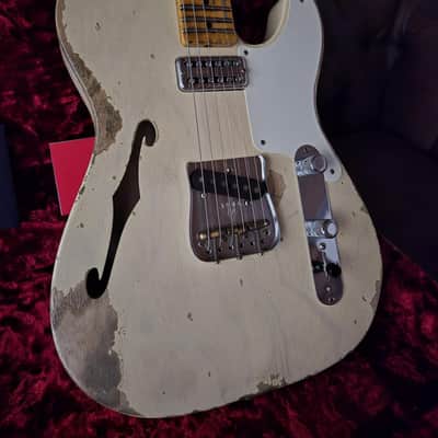 Fender Fender Custom Shop LTD Heavy Relic Caballo Tono Ligero Telecaster in Dirty White Blonde 2016 - Heavy Relic image 12