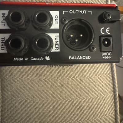Radial JDX Direct-Drive Reactor Amplifier Direct Box 2010s - Red image 2