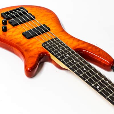 Spector Q5 Pro 5 String Electric Bass Signed by Stuart Spector With Case image 8