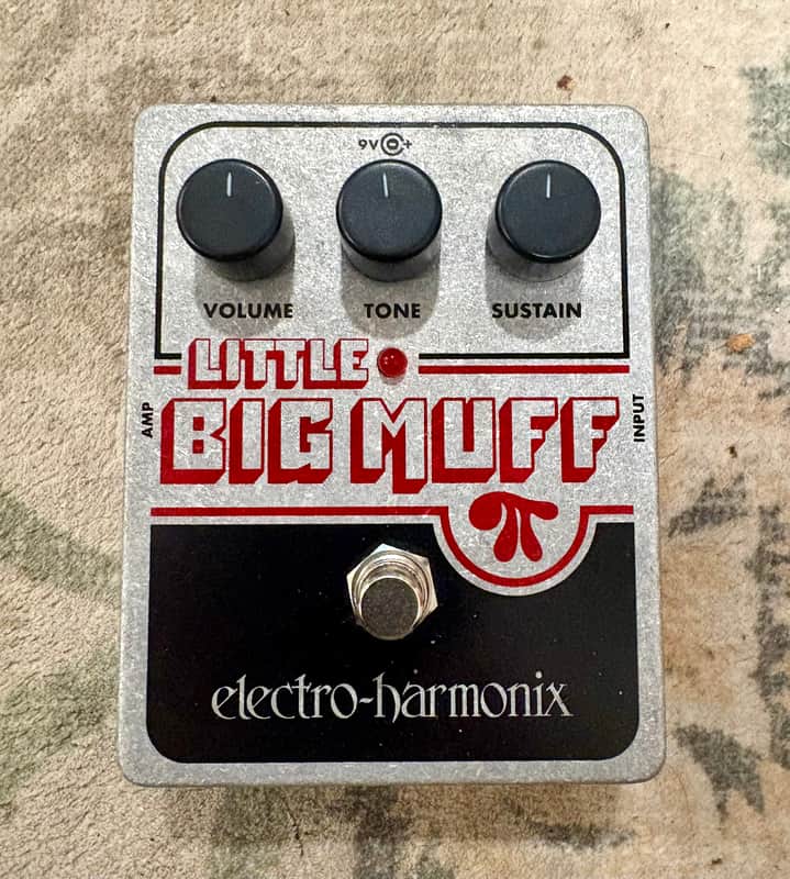 Electro-Harmonix Little Big Muff Pi Distortion / Sustainer 2006 - Present - Gray / Black / Red image 1