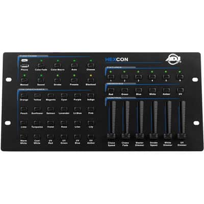 American DJ Hexcon 36-Channel DMX Controller for Hex Series Wash Lighting image 1