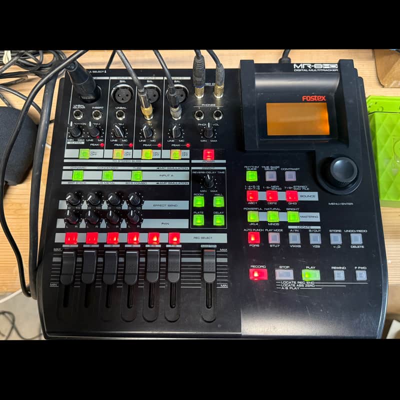 Fostex MR-8 Mk2 Digital 8-Track Recorder 2000s - Black | Reverb