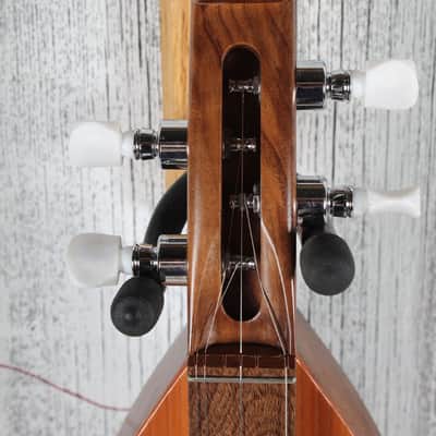 McSpadden Scroll Head Dulcimer 4 String Scroll Head Hourglass Dulcimer w Gig Bag image 10
