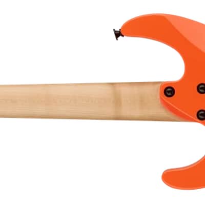 Jackson JS Series Dinky Minion JS1X, Safety Orange, Amaranth image 2