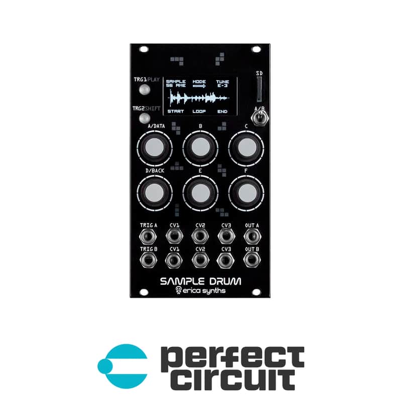 Erica Synths Sample Drum Percussion Source image 1
