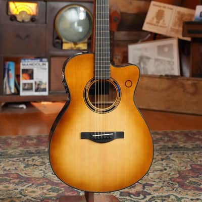 *New 2026 Model* Yamaha TAS3C-SBD Sitka/Mahogany Sandburst Concert Guitar w/the NEWEST TransAcoustic System #0165 image 7
