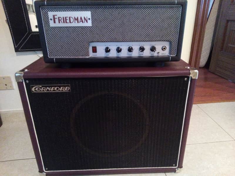 Friedman Mini Dirty Shirley (Modded Change stages via Footswitch) + Rack + Midi converter Black & Gr image 1