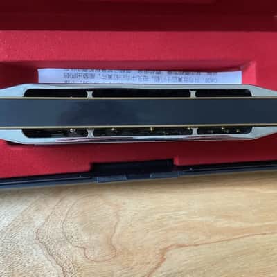 Stagg chromatic harmonica 2020s - chrome image 8