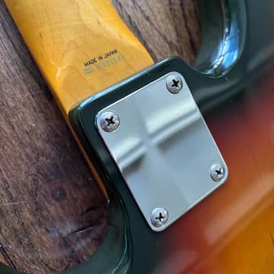 1992 Fender JB-62 Jazz Bass 1962 Reissue MIJ Sunburst Fujigen Japan image 12