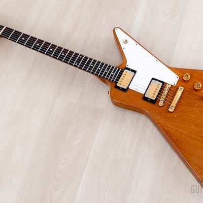 1976 Gibson Explorer Vintage Guitar w/ Tarbacks, Case image 11