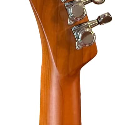 150 yr old Iowa farmhouse siding Topped Thinline Telecaster - Rubio Monocoat - Custom Pickups image 5