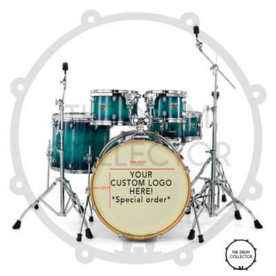 Customized Logo, *Special Order* Bass Drum Vinyl Decal DC016 Drum Decal Sticker 2023 - Various image 2