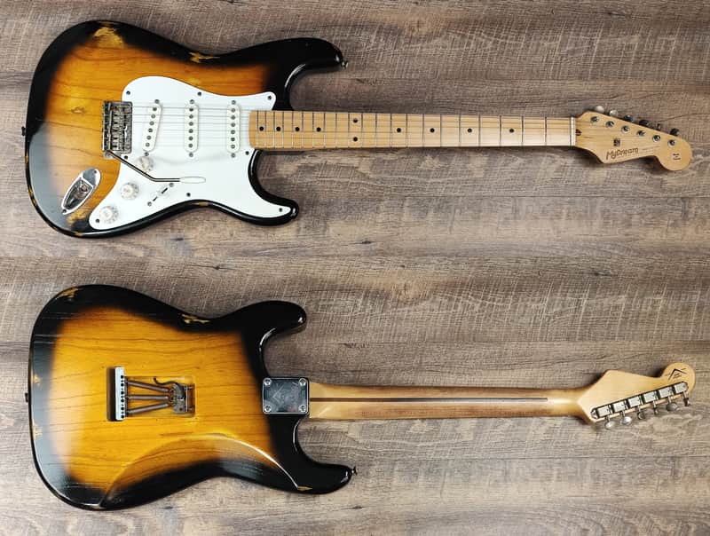MyDream Partcaster Custom Built - 2-tone Sunburst Hepcat Serie L image 1