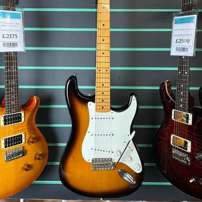 Fender American Original '50s Stratocaster 2-Colour Sunburst 2017 Electric Guitar image 2