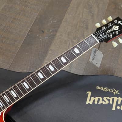 2014 Gibson Custom Shop Johnny A Standard Signature w/ Bigsby Semi-Hollow Electric Guitar Sunset Glow + COA OHSC image 8