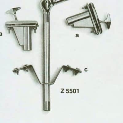 Sonor Phonic 2 Pc. Single Tom Arm - Chrome image 3