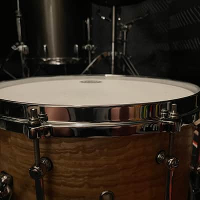 Tama LGM137STA 7x13" S.L.P. Series G-Maple Snare Drum 2012 - Present - Satin Tamo Ash image 10