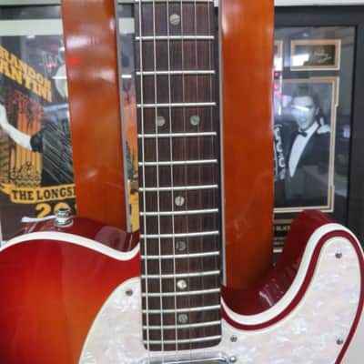 2008 Fender American Deluxe Telecaster with Rosewood Fretboard - Aged Cherry Burst image 10