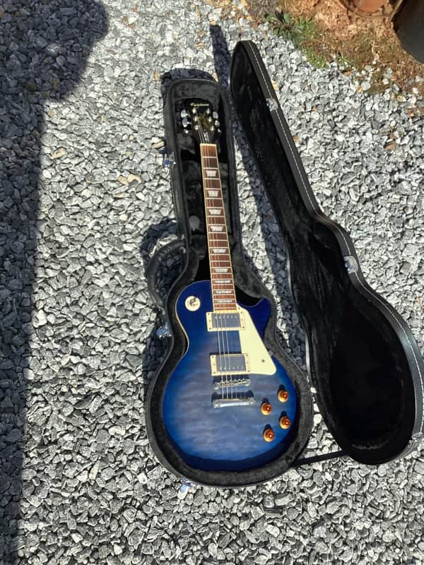 Epiphone Les Paul Standard Pro with Glarry HSC image 1