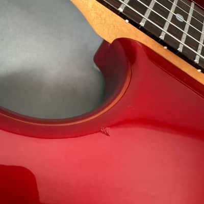 Kramer 80s Focus 1000 Made in Japan rotmetallic Floyd Rose Koffer 1984 - 1988 - rotmetallic image 12