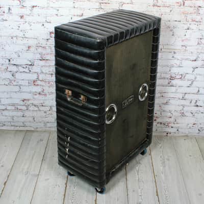 Kustom - K100B - 50 Watt Solid State Bass Amp Head w/2x15 Cab - w/Cab Cover - x1862 - USED image 14