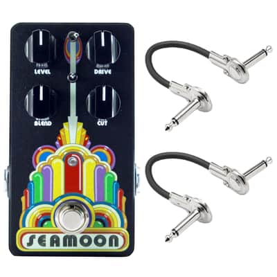 New Seamoon Grind Machine Bass Overdrive Guitar Effects Pedal image 1