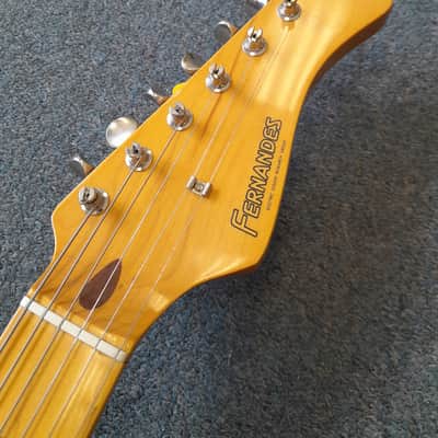 Fernandes LE-1 Early 90s - MIJ Candy Apple Red image 5