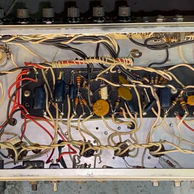 Fender  Super Reverb 1976 - Siver Face - Rectifier tube tube image 6