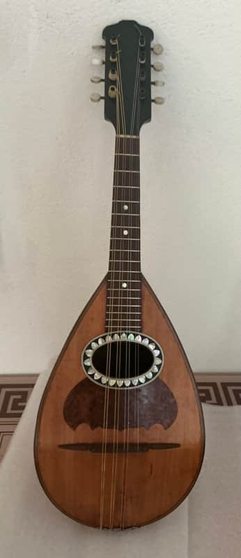 Edmund Paulus Markneukirchen Sachsen Bowlback Mandolin 1920's image 1