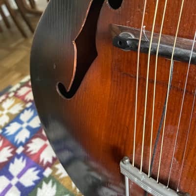 Gretsch Vintage Synchromatic mid-30s” - Tobacco sunburst image 3