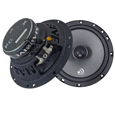 Massive Audio 6.5" 75 Watts RMS 4 Ohm Coaxial Speaker Pair – FC6X image 1