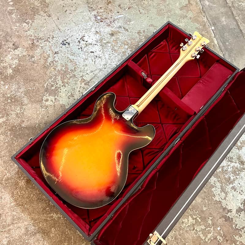 Welson DS-2T Hollowbody electric guitar 1960's - Sunburst vox EKO