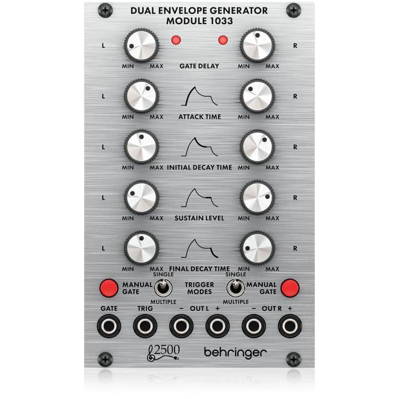 Behringer 2500 Series 1033 Analog Dual Envelope Generator Module for Eurorack image 1