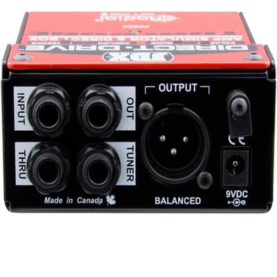 Radial JDX Direct-Drive Active Guitar Amp Direct Box DI with Guitar Amp Simulation, Presence Switch image 2