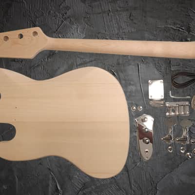 Jazz Bass Style DIY Kit by Budreau Guitars image 2
