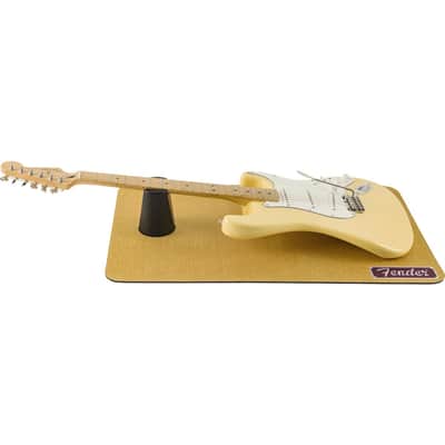 Fender Work Mat, Tweed - 5mm Padded Guitar Neck Cradle with Storage Tube image 2
