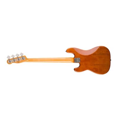 Squier Classic Vibe Telecaster Bass with Maple Fingerboard and Black Pickguard (Mocha) image 2