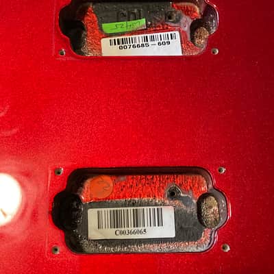 2008 Charvel USA San Dimas 2H Metallic Red Stratocaster Style Guitar Body Floyd Ready image 10