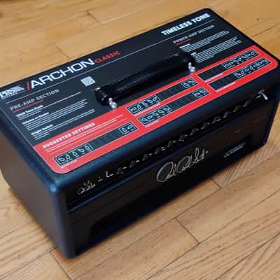 PRS Archon 50 Classic - 2-Channel 50-Watt Guitar Amp Head - 2021 - Present - 1-Button Footswitch - Power Cable - Black image 15