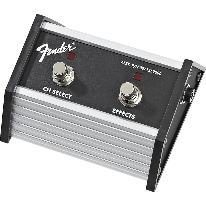 Fender 007-1359-000 2-Button Footswitch with 1/4" Jack for Super Champ XD image 1